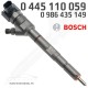 INJECTEUR BOSCH 0445110059