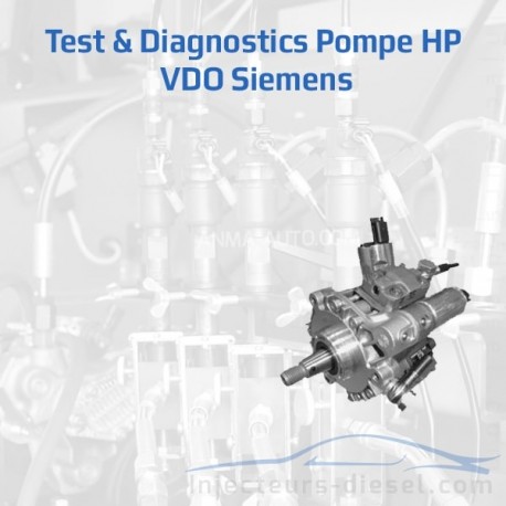 Test pompe HP Siemens VDO